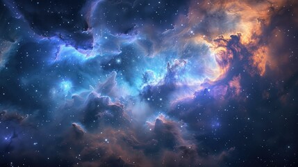 background with stars