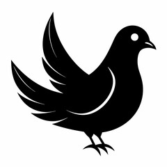 Dove Black silhouette
