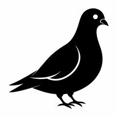 Dove Black silhouette