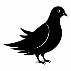 Dove Black silhouette