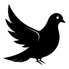 Dove Black silhouette