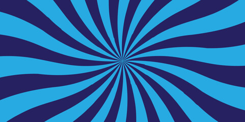 Abstract background with sunburst pattern colorful design. Vintage bleu and green gradient sunrays illustration swirl grunge backdrop line texture background.