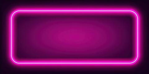 bright pink neon border frame with round corners , neon, bright, pink,border, frame, round corners, vibrant, modern, design
