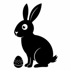 easter Black silhouette