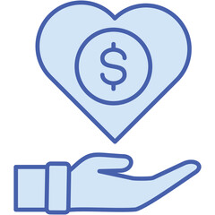 Obraz premium Wealth Icon