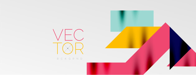 Minimal composition abstract lines and triangles background. Vector Illustration For Wallpaper, Banner, Background, Card, Book Illustration, landing page