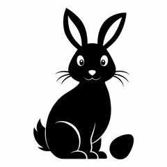 easter Black silhouette