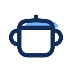 pan filled line icon