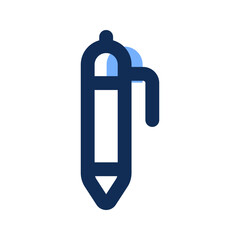 pen filled line icon