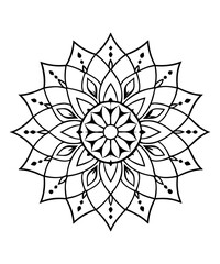 Floral SVG, flower SVG, wildflower SVG, spring SVG, floral mandala SVG, mandala SVG, SVG floral, floral design SVG, flower SVG files