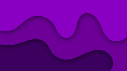 Abstract paper cut shape wave background