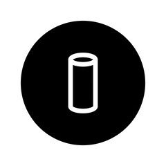 chalk line circular icon