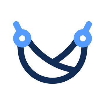 recommend clip art: hammock outline color icon