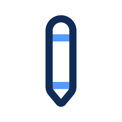 pencil outline color icon