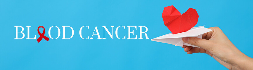 The concept of blood donation for cancer patients.