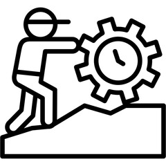 Determination Time Icon