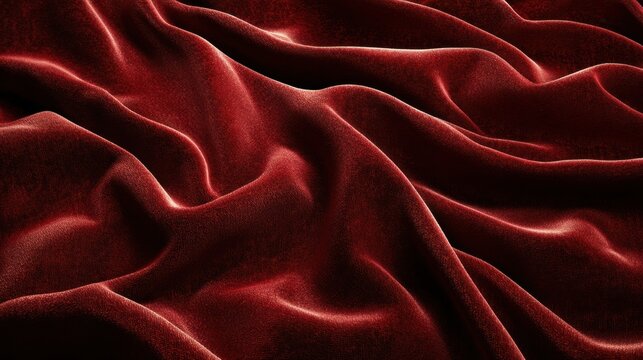 Red velvet material discount