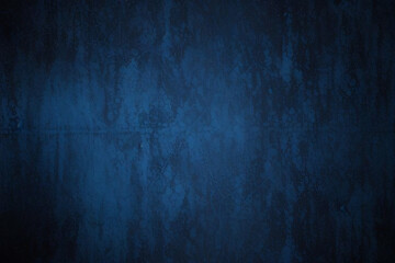 Fototapeta premium Abstract grunge sapphire blue background with marbled texture. Black blue abstract background. Navy blue grunge texture. Toned dark rough texture for any construction related 