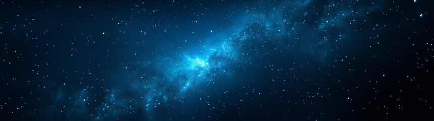 Fototapeta premium Starry night sky background