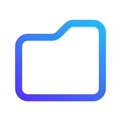 folder gradient icon