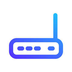 router gradient icon