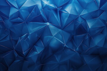 Fototapeta premium Dark blue color background, Geometric shape, Wallpaper gradient