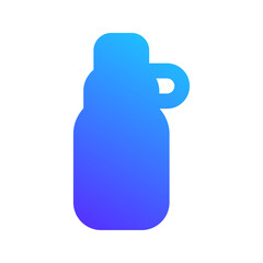 bottle gradient fill icon