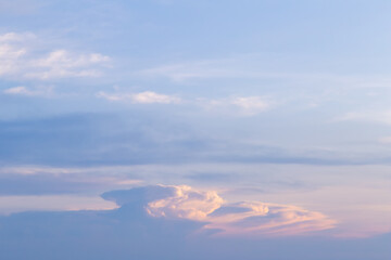 Naklejka premium blue sky and clouds