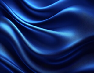 Obraz premium Sophisticated Shimmer: Navy Silk Satin with Soft Gradients