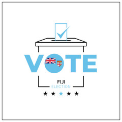 Fiji voting, Fiji citizen participation in voting, going to vote, voting, hand leaving vote, positive vote, negative vote, hand leaving paper in ballot box, elections, election of ruler.