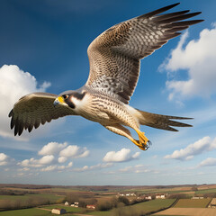 eagle in flight