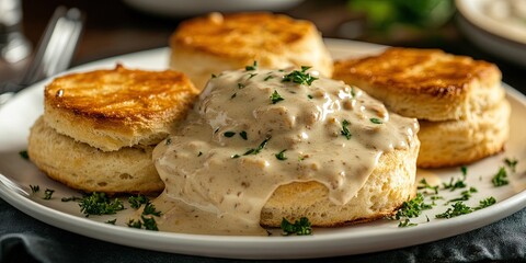 biscuits and gravy -