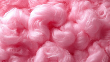 Fototapeta premium Pink Cotton Candy Seamless Background