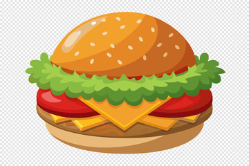 illustration of junkfood vector stock