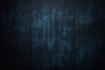 Obraz premium Black dark azure cobalt sapphire blue abstract background. Color gradient. Geometric shape. Wave, wavy curved line. Rough grunge grain noise. Light neon metallic shine shimmer bright. Design 