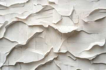 Abstract background of white plywood texture created with generative AI