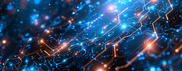 Obraz premium For Captivating Tech Abstract Digital Background Design Donzb