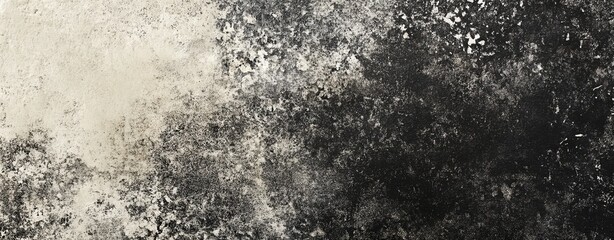Grunge texture in black and white with gentle beige highlights and a distressed look, designed with smooth gradient transitions for a professional and polished finish