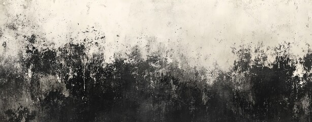 Professional black and white grunge texture with gentle beige highlights, incorporating a distressed effect and sophisticated gradient for a striking design
