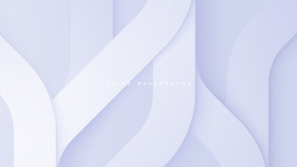 Abstract modern white background lines shape decorative design