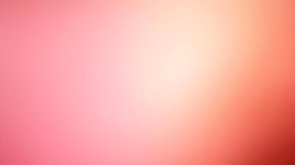 A soft gradient background in warm pink tones.