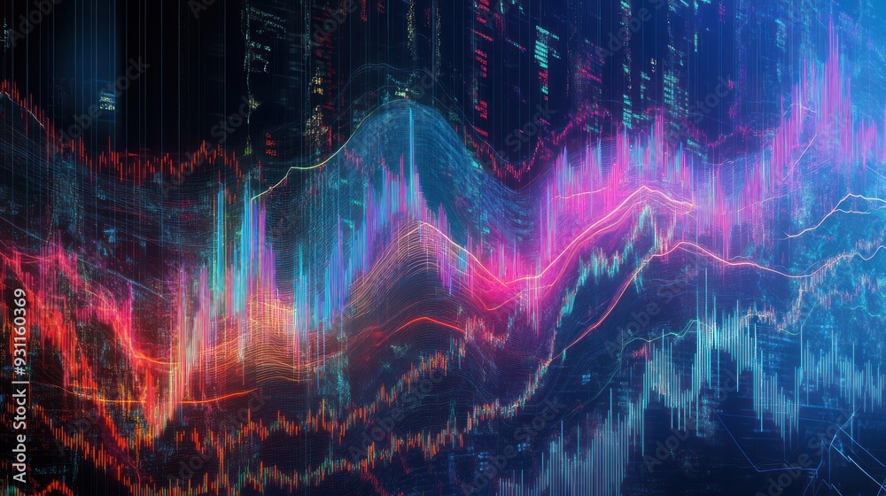 Poster Abstract Digital Data Visualization with Lines and Colors