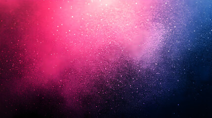 A vibrant abstract background with pink and purple hues.