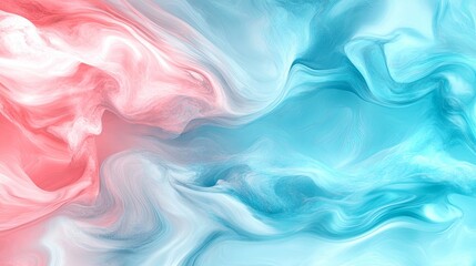 Obraz premium Gradient diffuse background illustration featuring coral and turquoise hues with subtle color differences, high-resolution 8k graphic art.