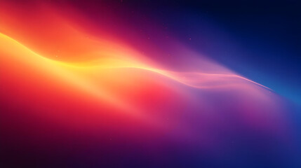 A vibrant abstract wave of colors blending in a smooth gradient.