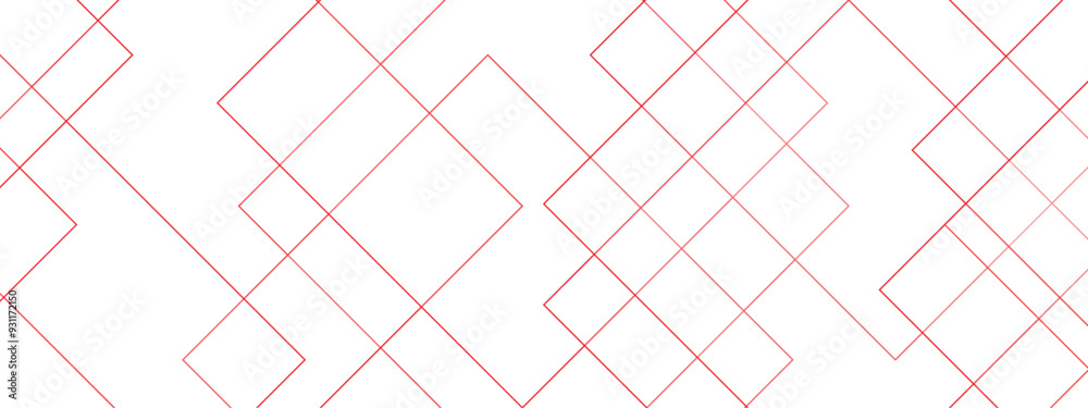 Poster Abstract modern minimalistic golden and red geometric line with layered geometric triangle shapes. Futuristic digital landscape with lines. Concept for dynamic websites, striking posters, and business