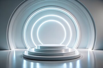 Obraz premium 3d render of a tunnel