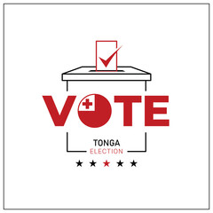 Tonga voting, Tonga citizen participation in voting, going to vote, voting, hand leaving vote, positive vote, negative vote, hand leaving paper in ballot box, elections, election of ruler.