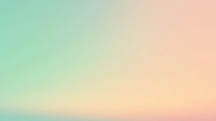 Naklejka premium Gradient diffuse background illustration with peach and teal hues, featuring subtle color differences, high-resolution 8k graphic art.