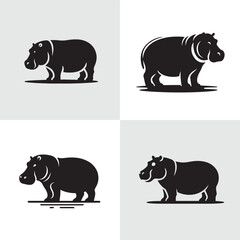 illustration of a Hippopotamus